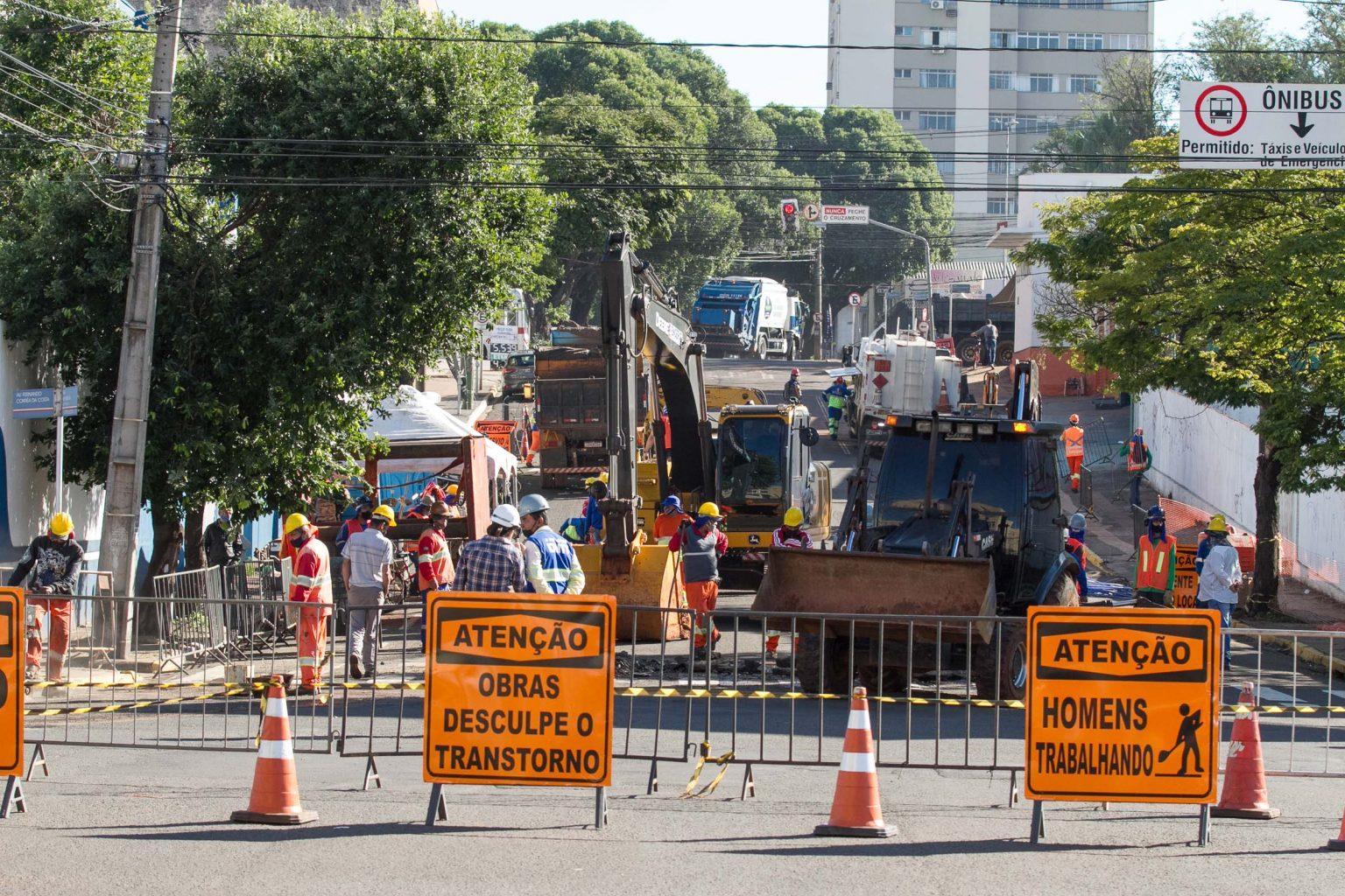 Prefeitura Municipal de Campo Grande. Capital com interdições no trânsito-  02/09/2021-Redação.
