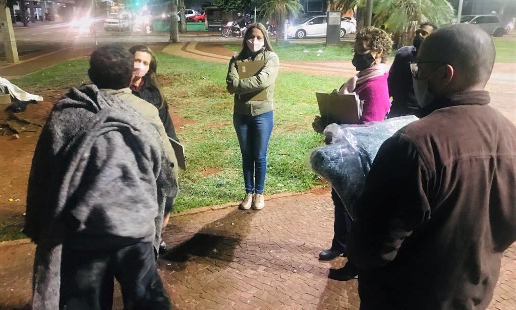 Serviço de Abordagem Social.