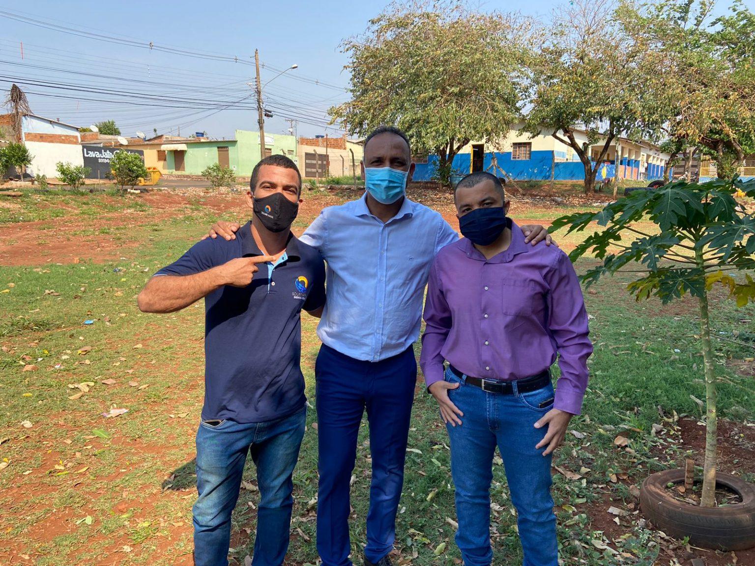 Vereador Junior Coringa conquista pista de caminhada e acessibilidade; Vereador Junior Coringa conquista pista de caminhada e acessibilidade;