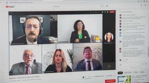 Ouvidoria do TCE-MS participa de webinário comemorativo Ouvidoria do TCE-MS participa de webinário comemorativo