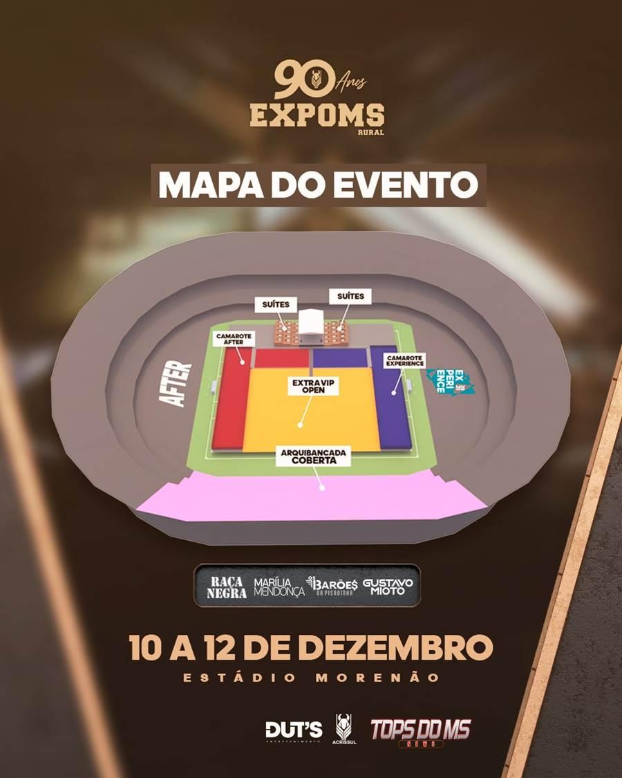 90 Anos da EXPOMS RURAL, dia 10 a  12 de Dezembro de 2021.