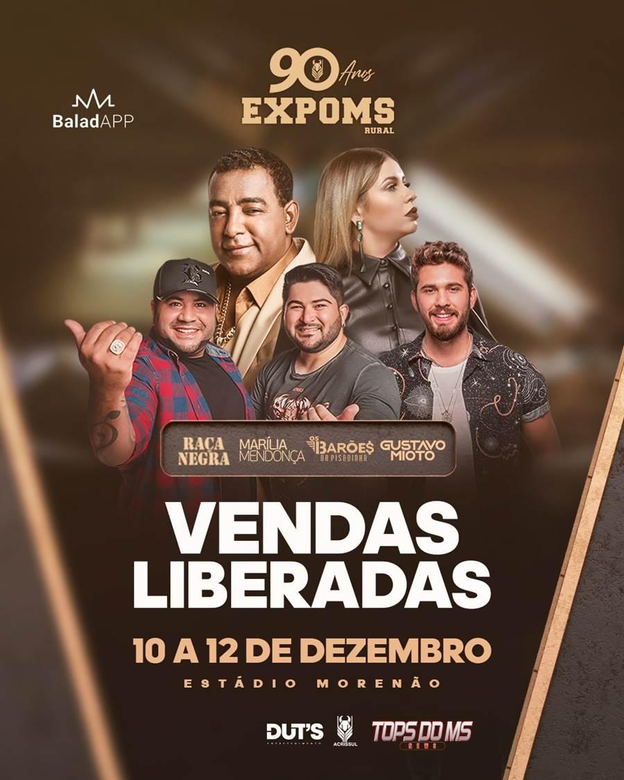 90 Anos da EXPOMS RURAL, 10 a 12 de Dezembro de 2021. 90 Anos da EXPOMS RURAL, 10 a 12 de Dezembro de 2021.