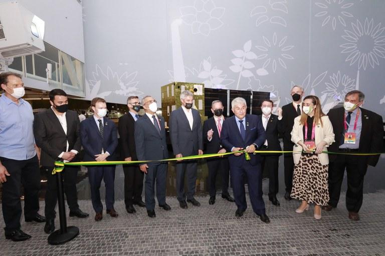CIÊNCIA, TECNOLOGIA E INOVAÇÕES Governo Federal participa da abertura da Semana do Espaço no Pavilhão Brasil dentro da Expo Dubai CIÊNCIA, TECNOLOGIA E INOVAÇÕES Governo Federal participa da abertura da Semana do Espaço no Pavilhão Brasil dentro da Expo Dubai