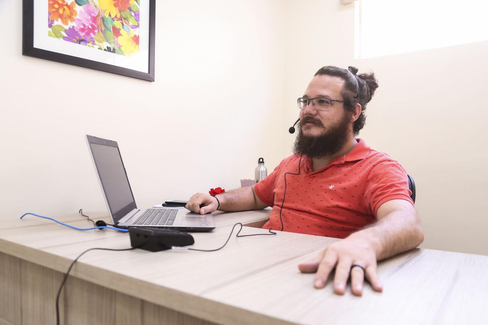 Com serviço de telemedicina, beneficiários da Cassems recebem atendimento médico virtual. Com serviço de telemedicina, beneficiários da Cassems recebem atendimento médico virtual.