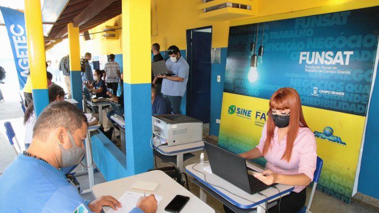 Funsat itinerante acontece nesta Sexta-Feira no São Conrado, com mais de 100 vagas contratação imediata. 