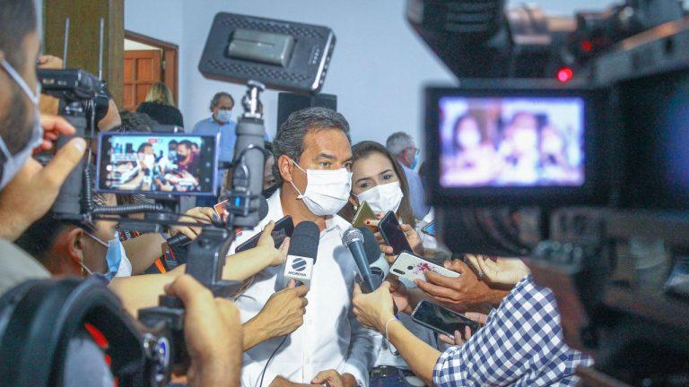 Novo Temporal:  O Prefeito Marcos Trad pede limpeza de bueiros e três vezes mais atendentes no trânsito contra nova tempestade Novo Temporal:  O Prefeito Marcos Trad pede limpeza de bueiros e três vezes mais atendentes no trânsito contra nova tempestade