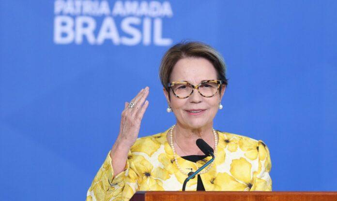 Tereza Cristina é listada pela Forbes entre as 100 mais poderosas do agro. Tereza Cristina é listada pela Forbes entre as 100 mais poderosas do agro.