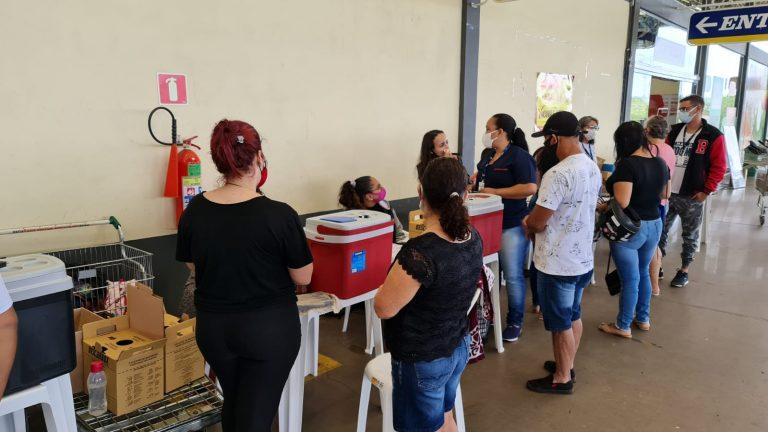 Vacinação itinerante estará em supermercado no Coronel Antonino.