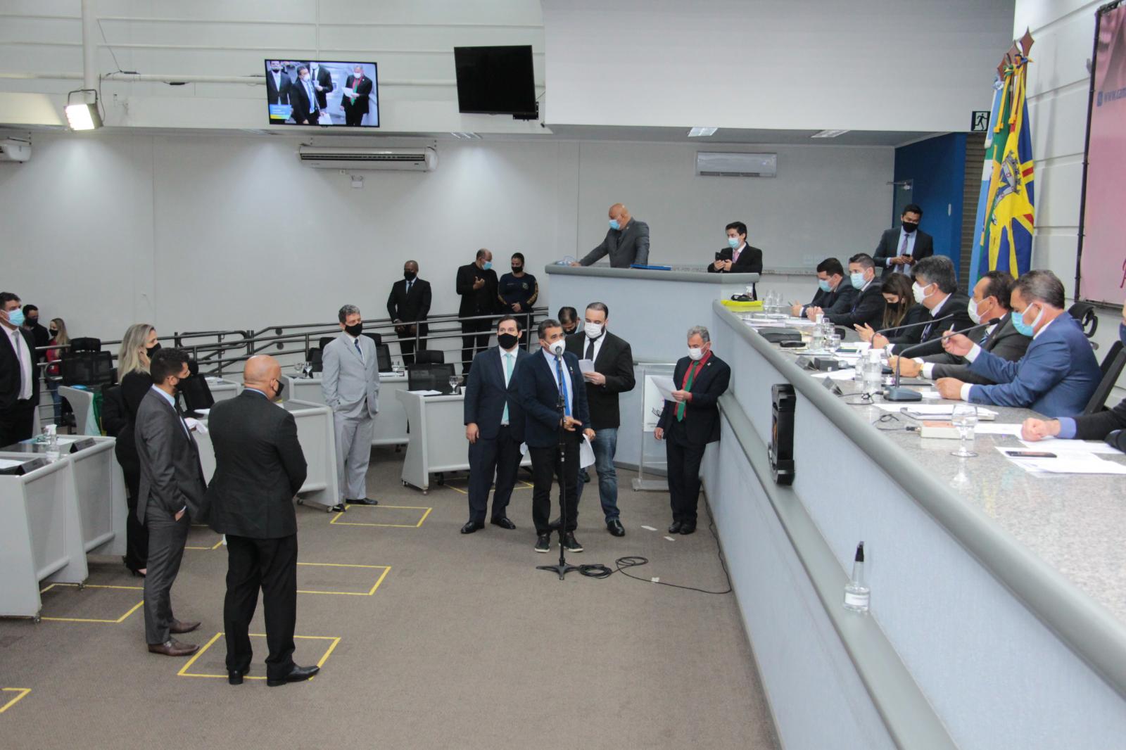 Vereadores discutem cinco projetos de lei na próxima quinta-feira.