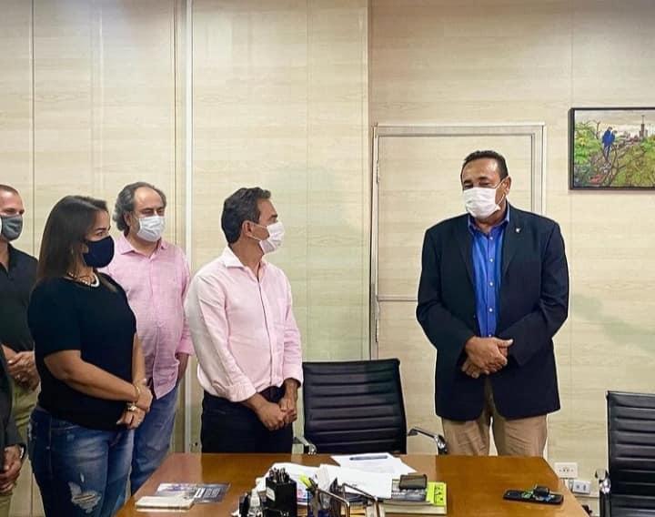 Prefeito Marcos Trad e  Vice Prefeita  Adriane Lopes vão ao Concepción Paraguai e Carlão será prefeito até sexta-feira de manhã