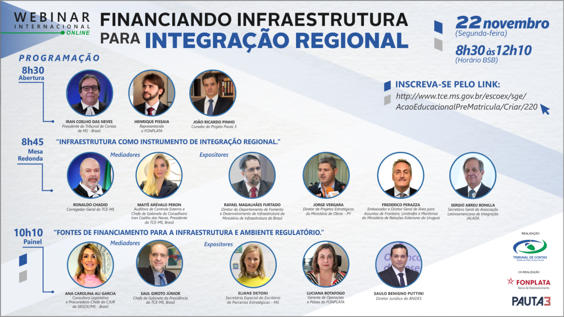 Webinar reúne especialistas em infraestrutura na próxima segunda-feira Webinar reúne especialistas em infraestrutura na próxima segunda-feira