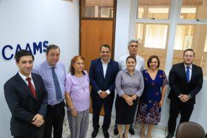 Tesoureiro Marco Rocha se reúne com Diretoria da CAAMS para transição. Tesoureiro Marco Rocha se reúne com Diretoria da CAAMS para transição.