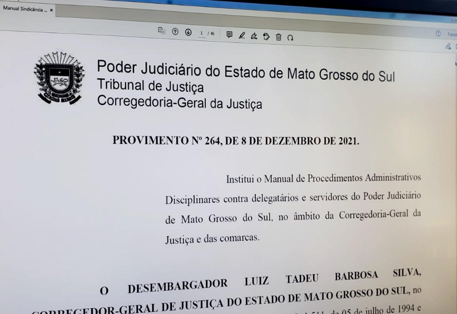 Corregedoria-Geral de Justiça edita manual de PAD para servidores e delegatários. Corregedoria-Geral de Justiça edita manual de PAD para servidores e delegatários.