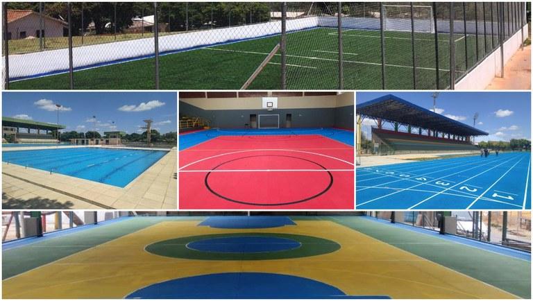Governo Federal supera meta de 2021 e fecha o ano com mais de 1.500 obras esportivas entregues Governo Federal supera meta de 2021 e fecha o ano com mais de 1.500 obras esportivas entregues