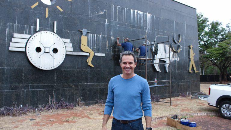 Prefeitura revitaliza monumento aos Desbravadores  e entrega restauração nesta semana.