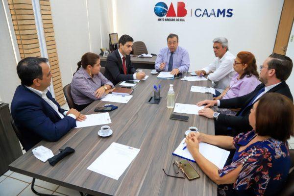 Tesoureiro Marco Rocha se reúne com Diretoria da CAAMS para transição. Tesoureiro Marco Rocha se reúne com Diretoria da CAAMS para transição.