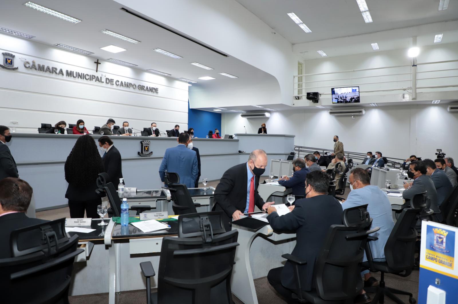 Vereadores votam nove projeto na sessão da próxima terça-feira.