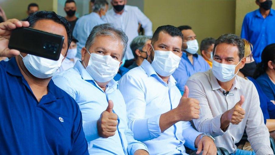 Prefeito Marcos Trad visita a Cidade de Dourados junto com os amigos e o Juiz Odilon de Oliveira. Prefeito Marcos Trad visita a Cidade de Dourados junto com os amigos e o Juiz Odilon de Oliveira.