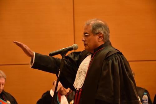 Presidente do TCE-MS prestigia posse de desembargadores Presidente do TCE-MS prestigia posse de desembargadores