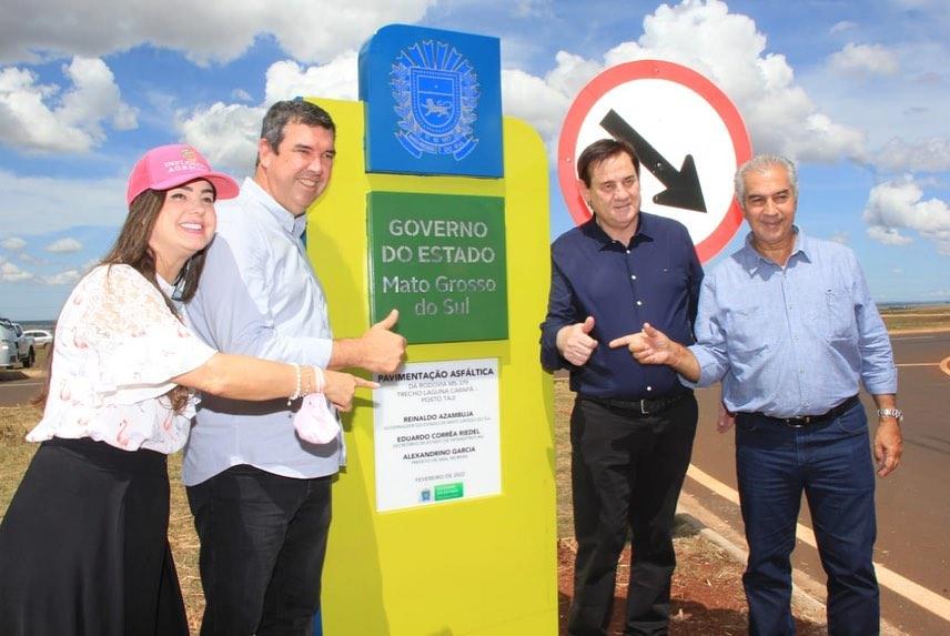 Governador Reinaldo Azambuja, governo presente em todos os Municípios Sul Mato Grossenses.