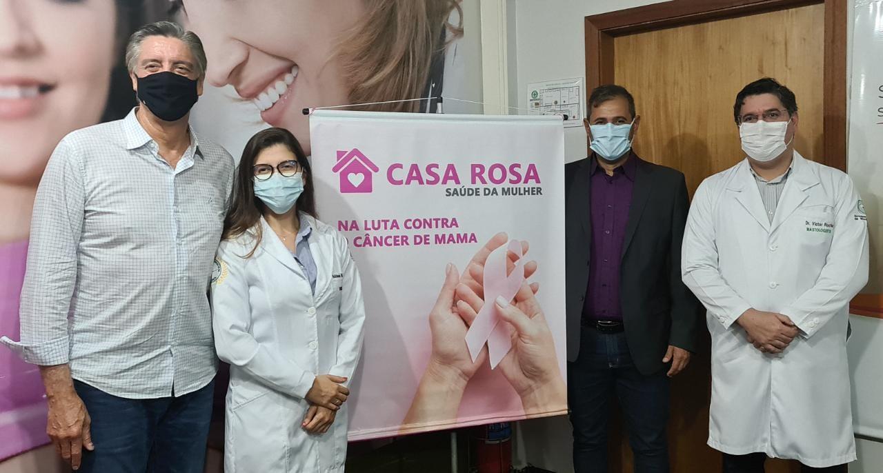 Casa Rosa contará com acadêmicos da UEMS na luta contra o Câncer de Mama.
