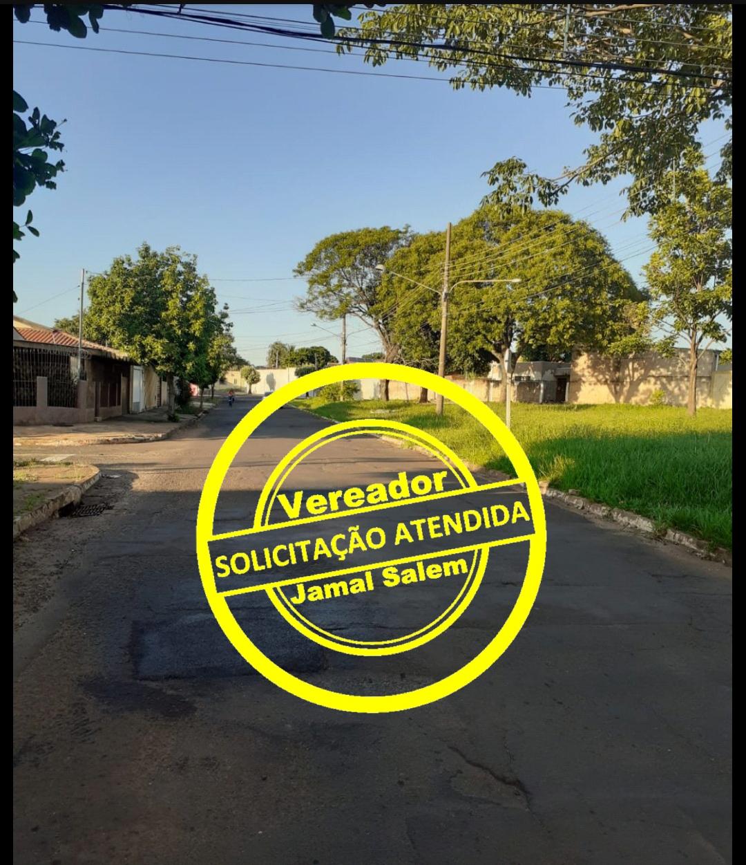 Dr. Jamal Salem tem solicitação atendida no bairro COHAFAMA.