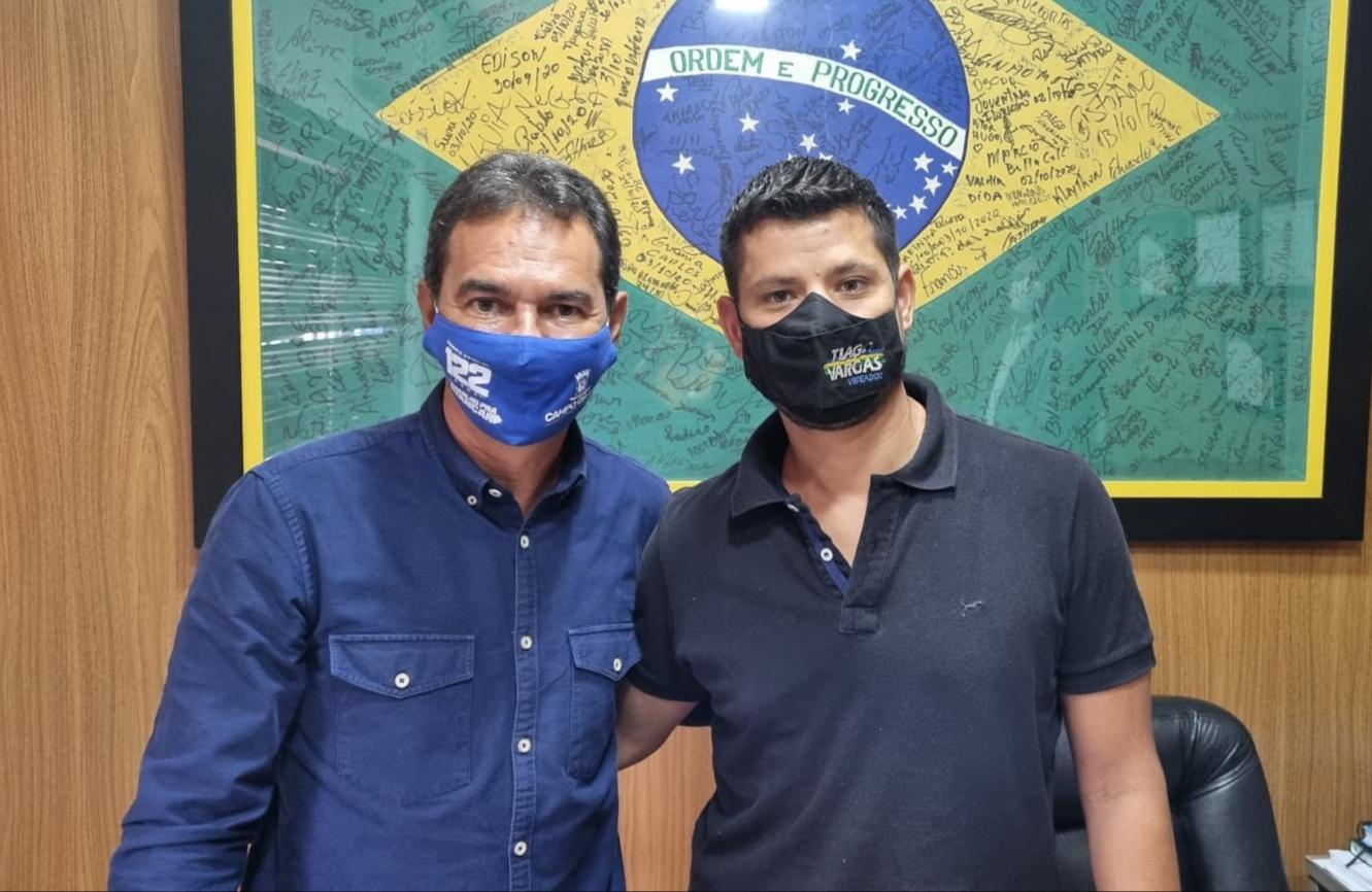 Durante encontro com Marquinhos Trad, Tiago Vargas cobra mais investimentos para a Saúde, Segurança e Educação.