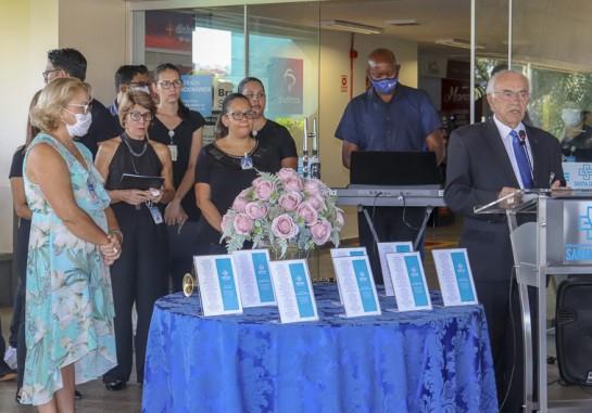SANTA CASA REALIZA CULTO ECUMÊNICO EM MEMÓRIA AOS FUNCIONÁRIOS QUE PERDERAM A VIDA EM 2021 SANTA CASA REALIZA CULTO ECUMÊNICO EM MEMÓRIA AOS FUNCIONÁRIOS QUE PERDERAM A VIDA EM 2021