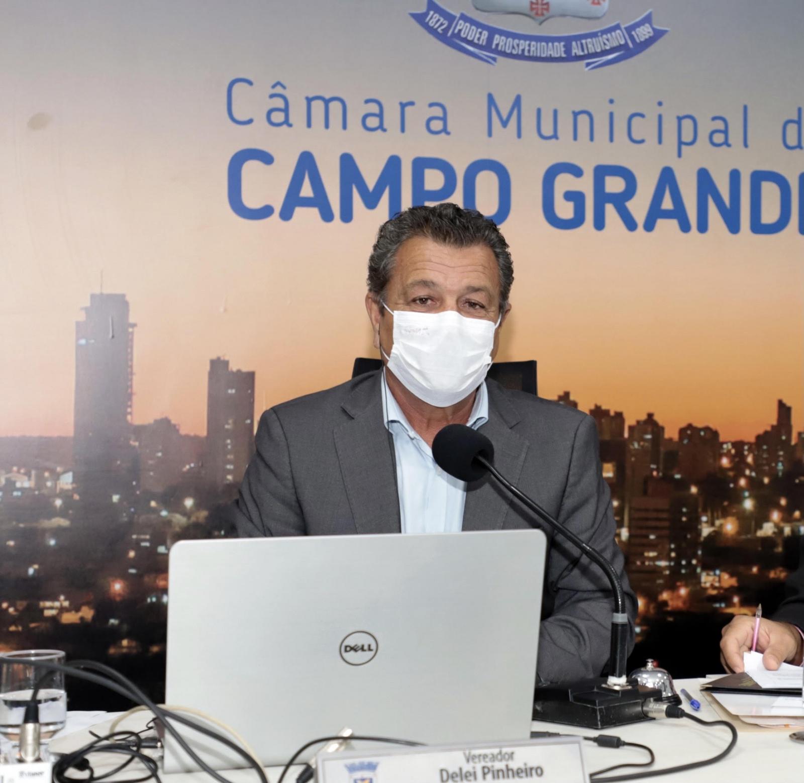 Vereador Delei apresenta moção para Policiais e reivindica melhorias os bairros.