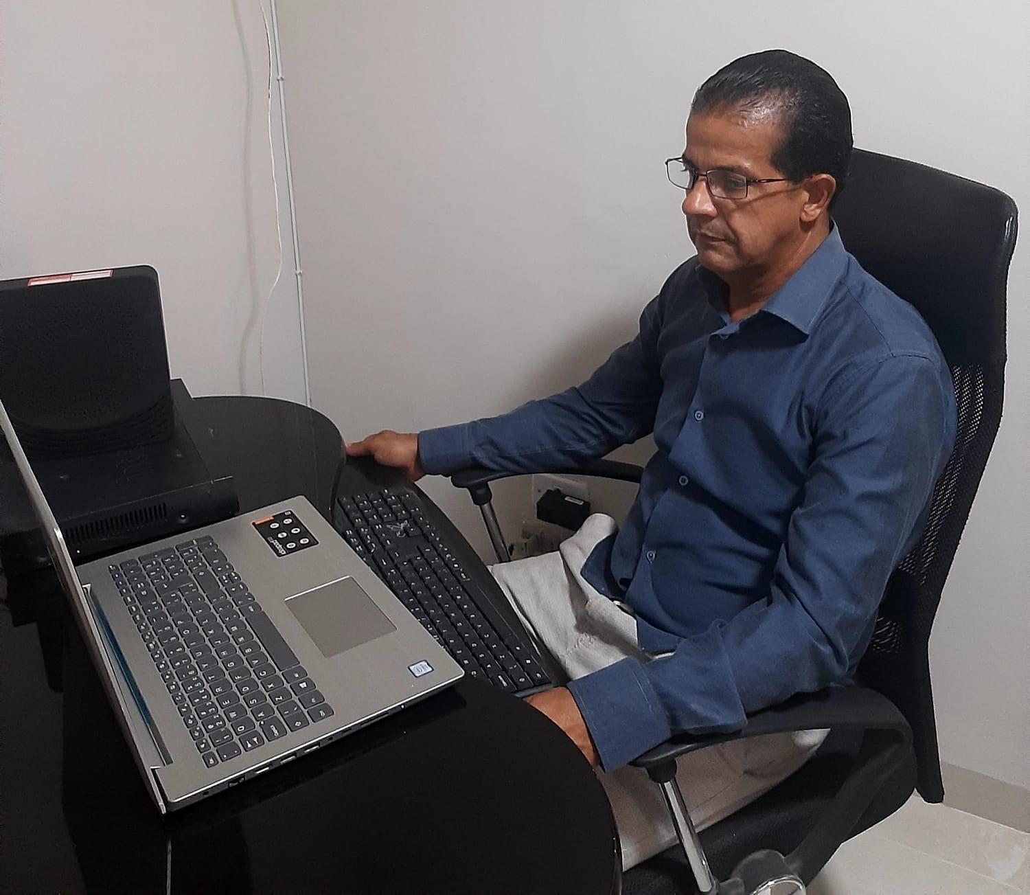 Vereador Edu Miranda ressalta a importância da vacinação contra o coronavírus.