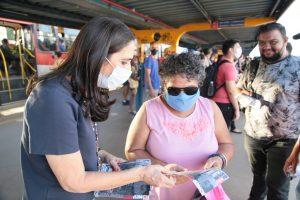 PREFEITURA INICIA CAMPANHA NOS TERMINAIS PARA AUMENTAR NOTIFICAÇÃO DE CRIMES DE IMPORTUNAÇÃO.