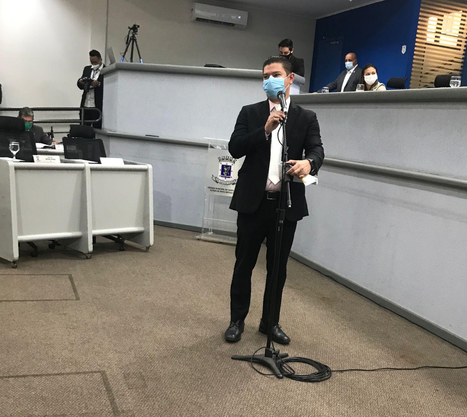 “Ciência, inovação e tecnologia são palavras do presente”, destaca Otávio Trad com aprovação de política municipal.