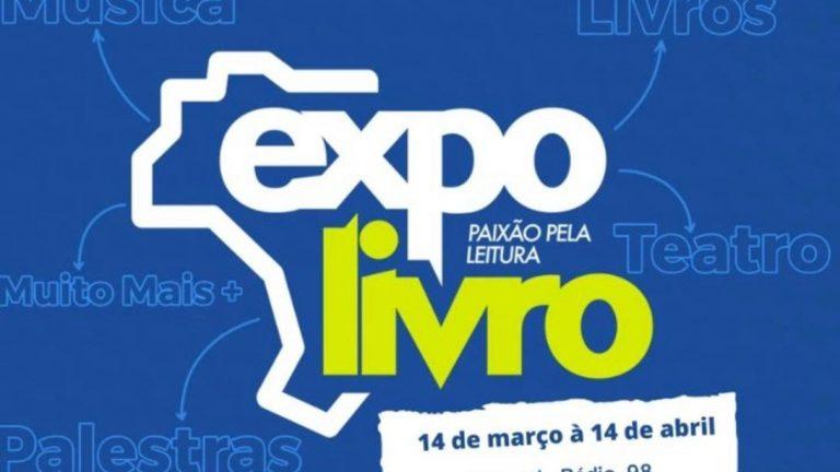 COM A MISSÃO DE DESPERTAR A PAIXÃO PELA LEITURA, EXPOLIVRO FICARÁ UM MÊS NA PRAÇA DO RÁDIO CLUBE.