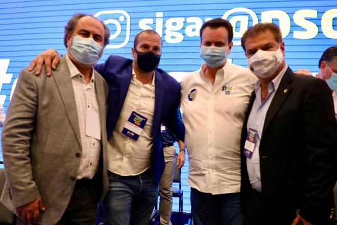 O presidente do partido PSD Gilberto Kassab diz vai trabalhar mais por Campo Grande o Prefeito Marquinhos Trad O presidente do partido PSD Gilberto Kassab diz vai trabalhar mais por Campo Grande o Prefeito Marquinhos Trad