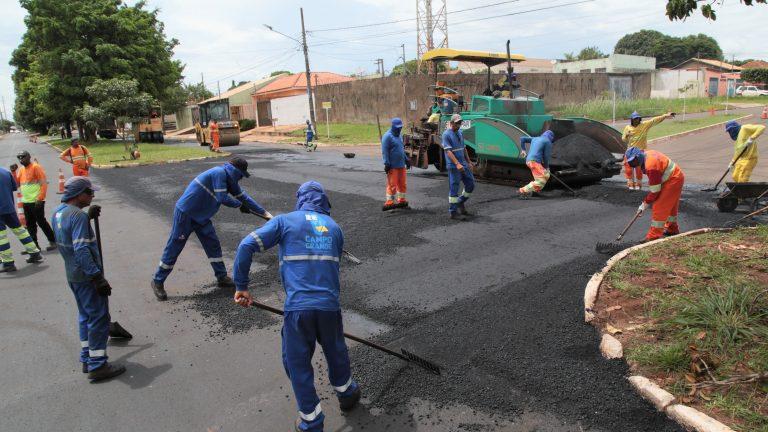 PREFEITURA INICIA RECAPEAMENTO EM IMPORTANTE EIXO VIÁRIO NA REGIÃO DO UNIVERSITÁRIO.