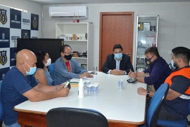 Sesdes recebi reivindicação de representantes do Condomínio Residencial Village Parati.  Sesdes recebi reivindicação de representantes do Condomínio Residencial Village Parati.