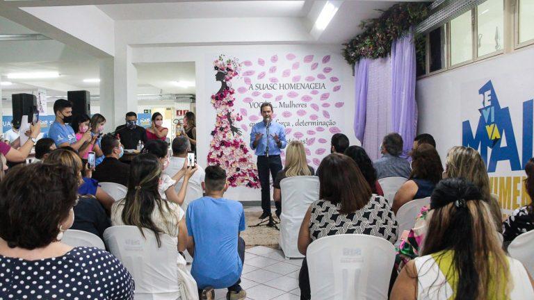 SUASC PROMOVE HOMENAGEM ÀS LIDERANÇAS COMUNITÁRIAS NA SEMANA DA MULHER.