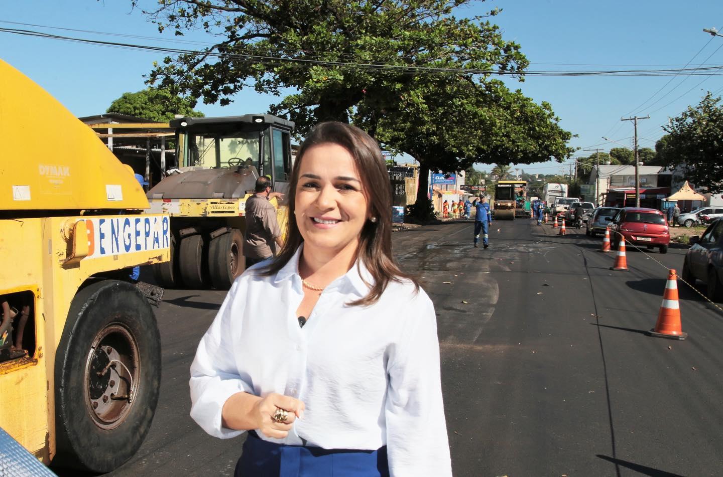 RECAPEAMENTO AVANÇA EM TRECHO DA SALGADO FILHO QUE JÁ FOI ANEL VIÁRIO.