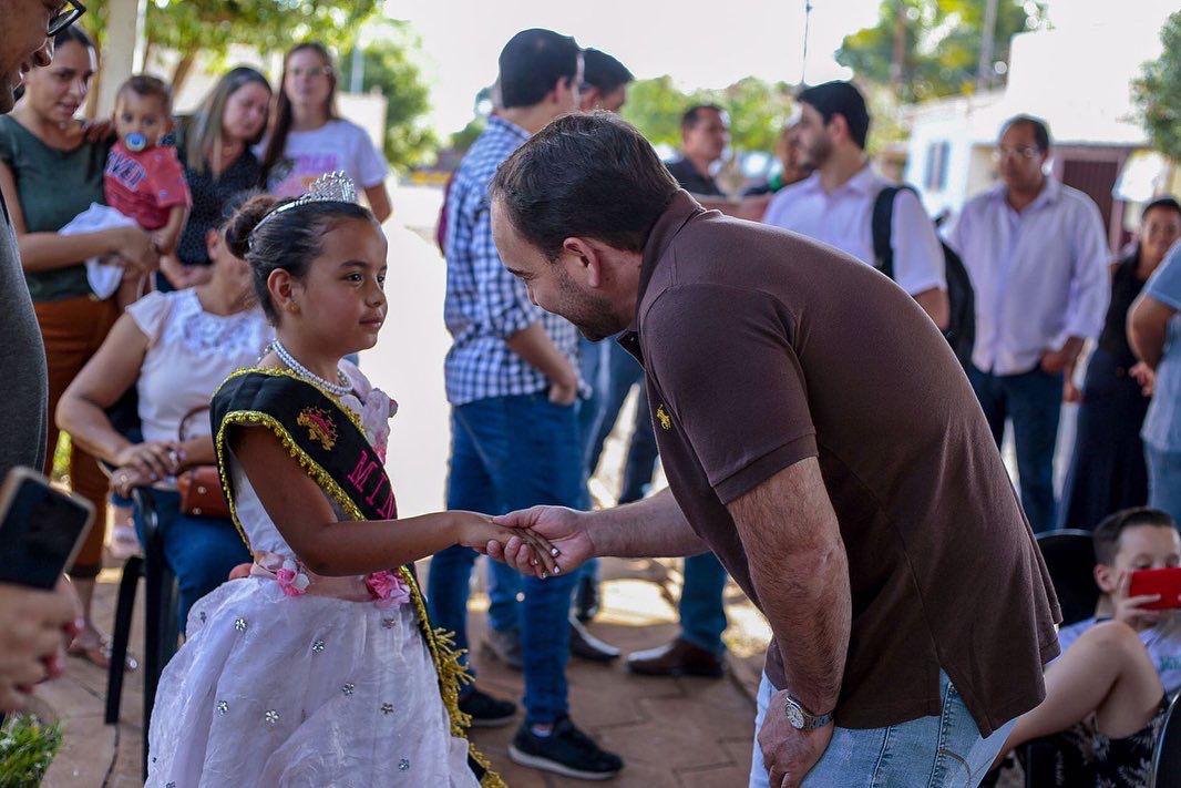 Além da atividade cultural, Aparecida do Taboado recebeu pacote de obras do Governo do Estado.