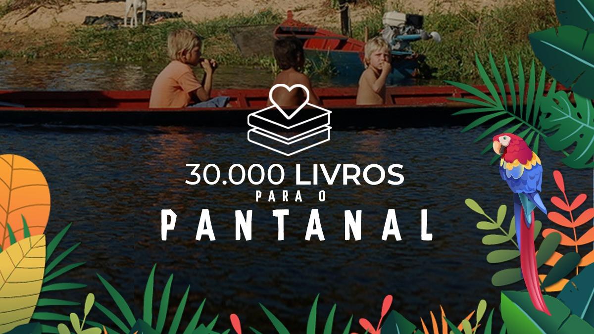Campanha que visa arrecadar 30 mil livros para o Pantanal é organizada pelo vereador Ronilço Guerreiro.