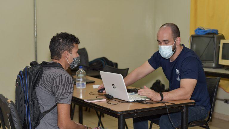 CHEGOU A VEZ DOS MORADORES DA REGIÃO DO SÃO CONRADO RECEBER O FUNSAT ITINERANTE.