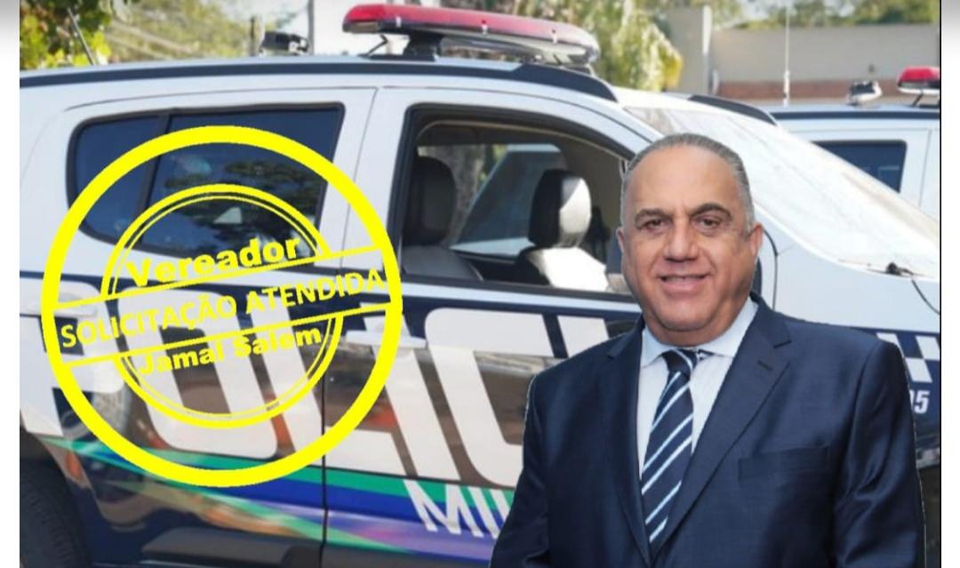 Dr. Jamal Salem tem solicitação atendida no bairro Residencial Flores.