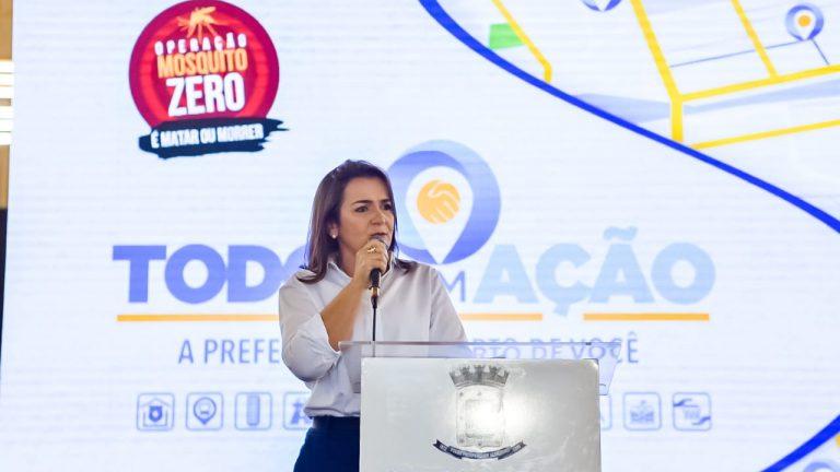 POPULAÇÃO COMEMORA CHEGADA DOS SERVIÇOS DO ‘TODOS EM AÇÃO’ QUE VAI PERCORRER AS 7 REGIÕES.