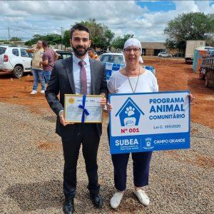 LANÇADO EM 2022, ANIMAL COMUNITÁRIO GARANTE PROTEÇÃO A 187 CÃES E GATOS EM CAMPO GRANDE. LANÇADO EM 2022, ANIMAL COMUNITÁRIO GARANTE PROTEÇÃO A 187 CÃES E GATOS EM CAMPO GRANDE.