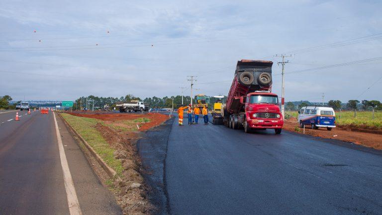 COM A CONSTRUÇÃO DE ROTATÓRIA, TRECHO FINAL DO MACRO ANEL DEVE SER LIBERADO AO TRÁFEGO ATÉ AGOSTO.