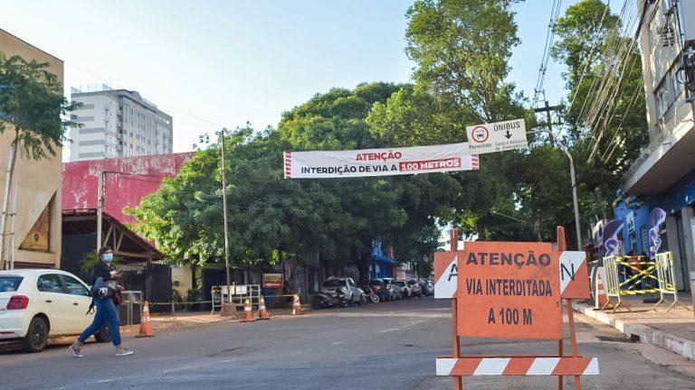 CONFIRA AS INTERDIÇÕES NA ÁREA CENTRAL PARA ESTA QUINTA-FEIRA.