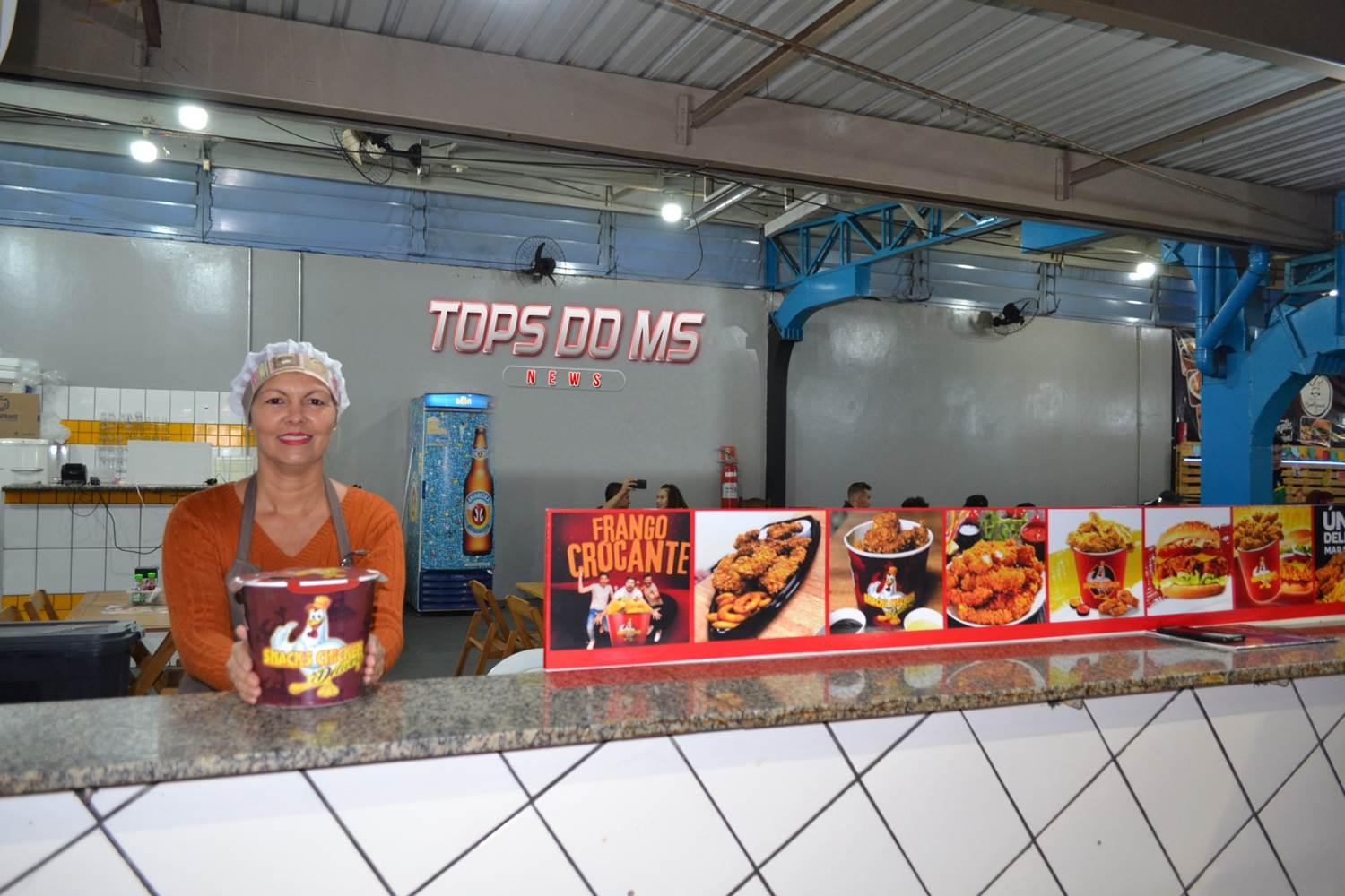 Snacks Chicken inaugurado dia 02 de Julho de 2022,  na feira Central de Campo Grande pela empresaria Anna Cristhina .