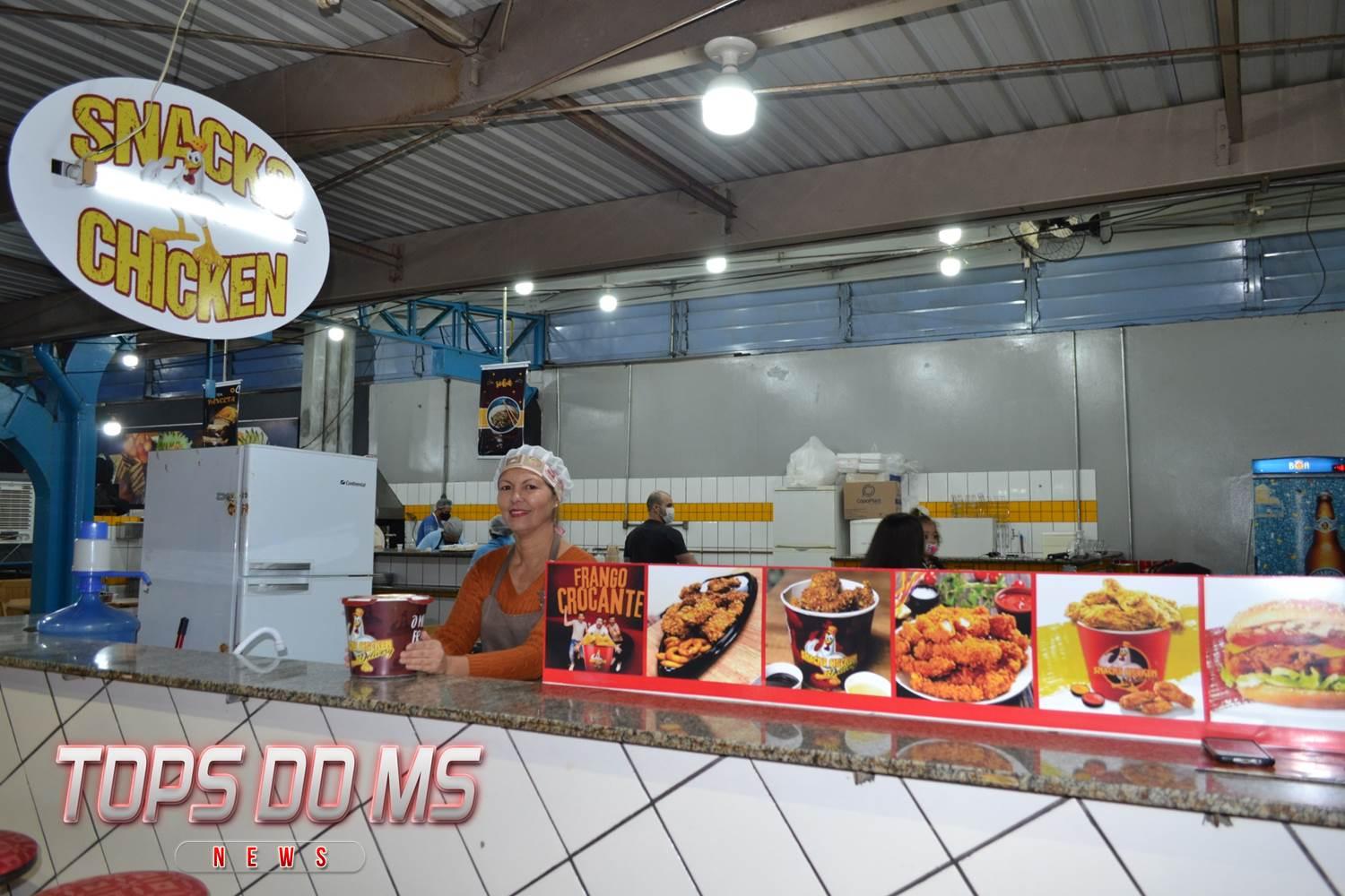  Snacks Chicken inaugurado dia 02 de Julho de 2022,  na feira Central de Campo Grande pela empresaria Anna Cristhina .