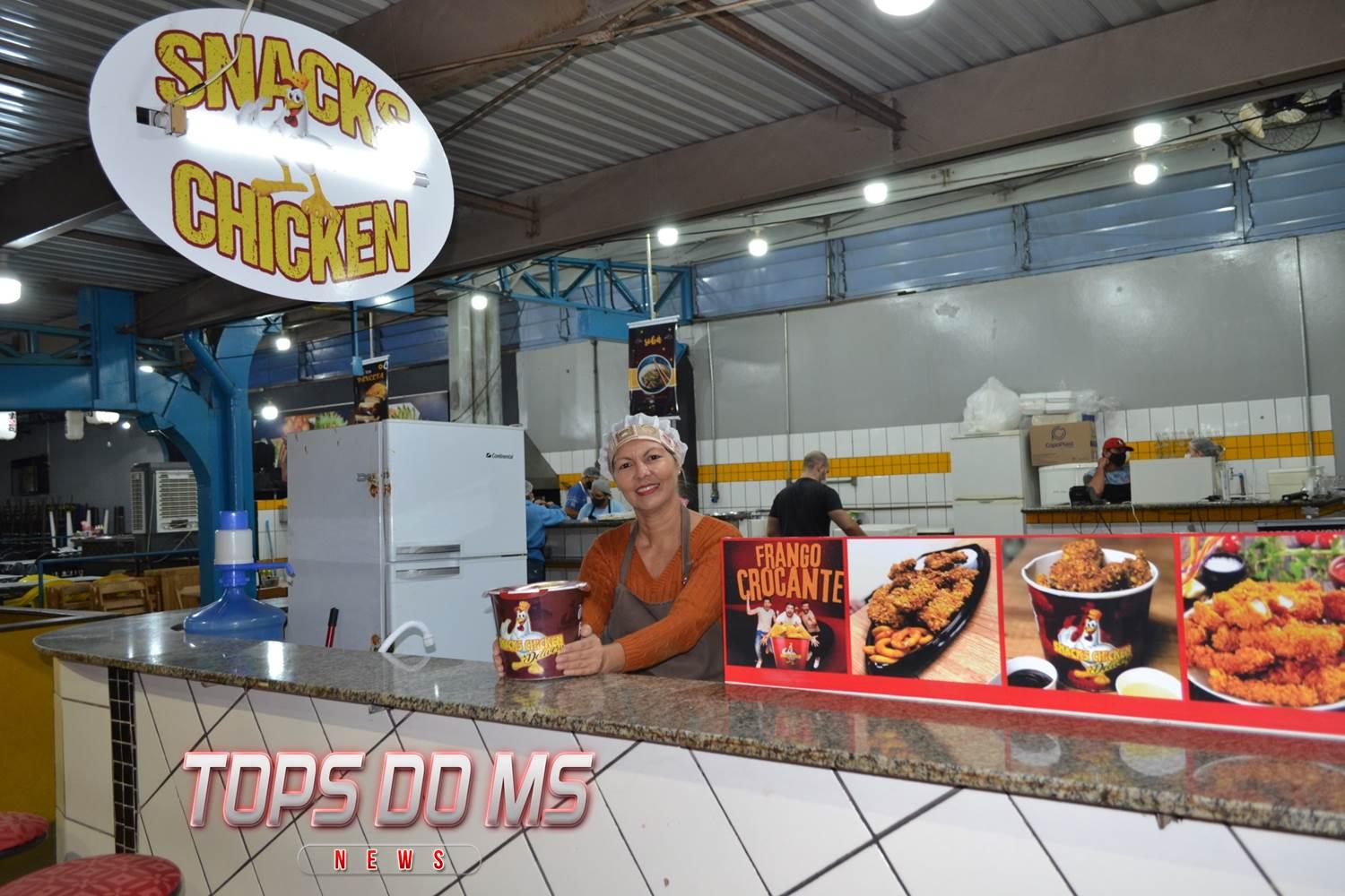  Snacks Chicken inaugurado dia 02 de Julho de 2022,  na feira Central de Campo Grande pela empresaria Anna Cristhina .