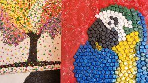 PRAÇA DOS IMIGRANTES RECEBE EXPOSIÇÃO DE ARTE SENSORIAL DURANTE O MÊS DE AGOSTO .